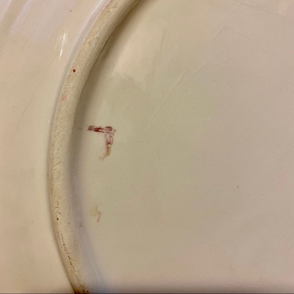 Snowman and a cat plate - Picture 3 of 5